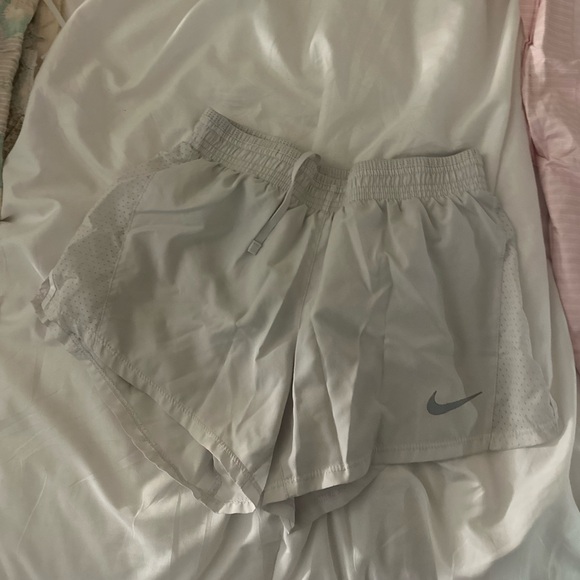 Nike Pants - Nike Women's White Athletic Shorts
